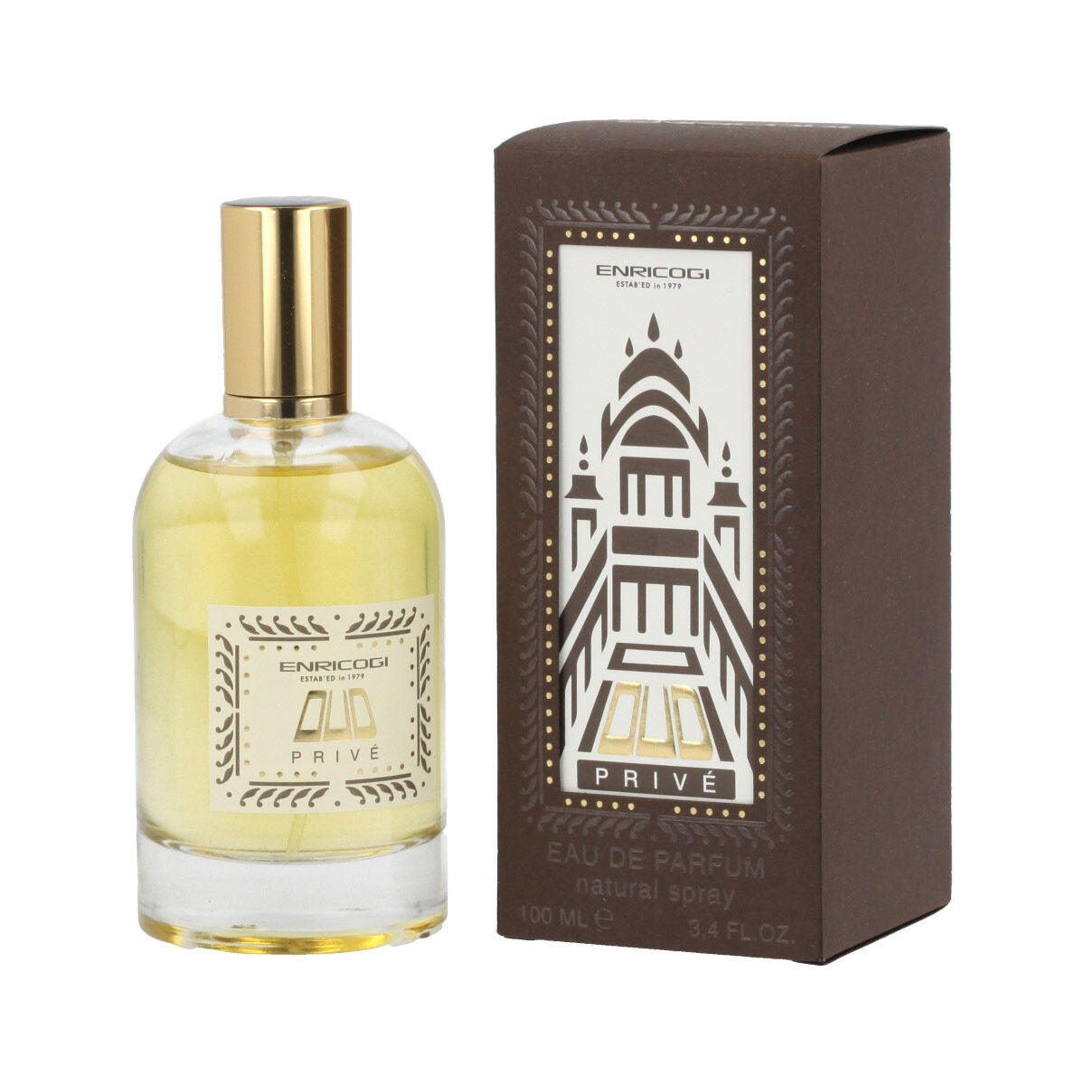 Unisex Perfume Enrico Gi EDP Oud Prive (100 ml) Enrico Gi