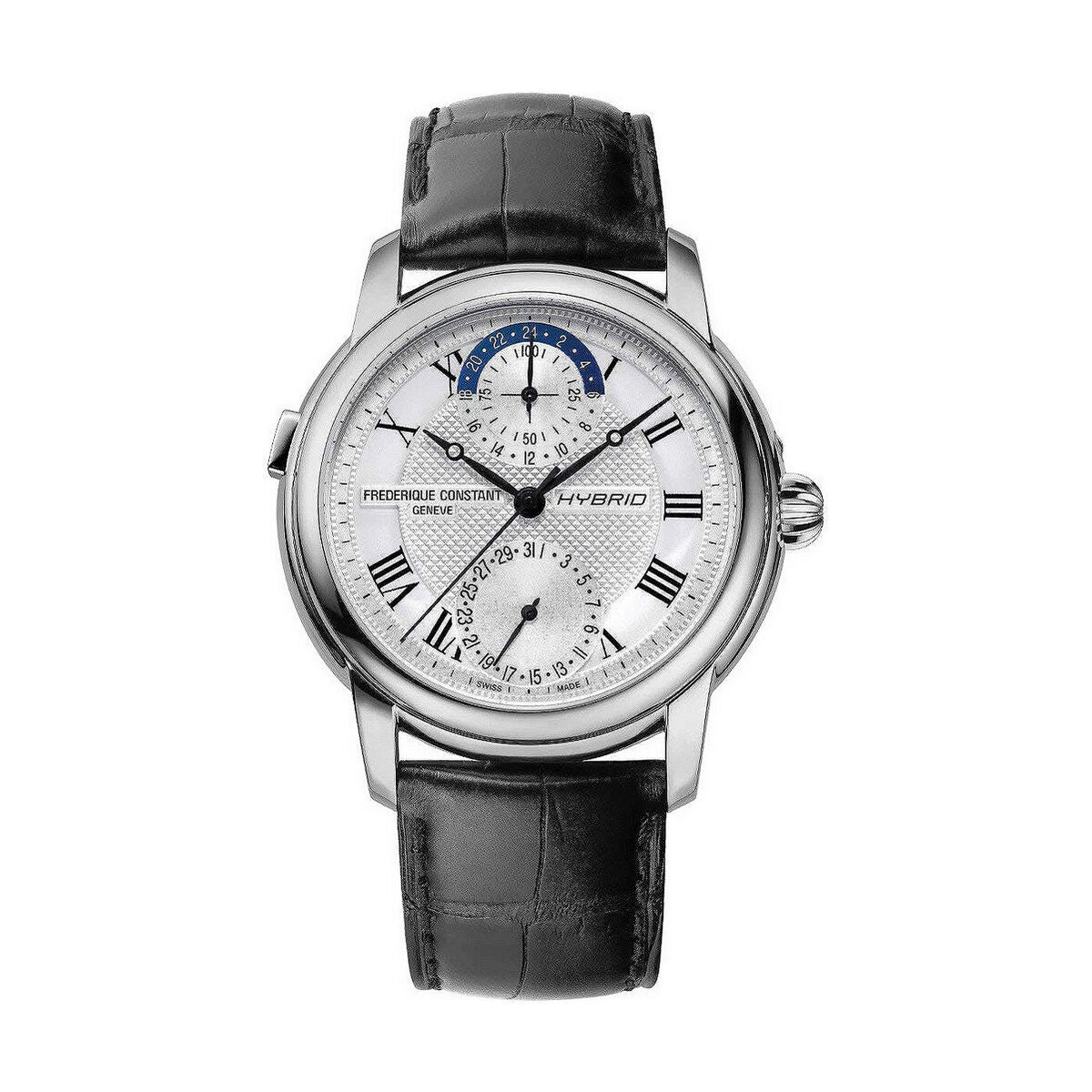 Men's Watch Frederique Constant HYBRID MANUFACTURE BLUETOOTH Black Frederique Constant