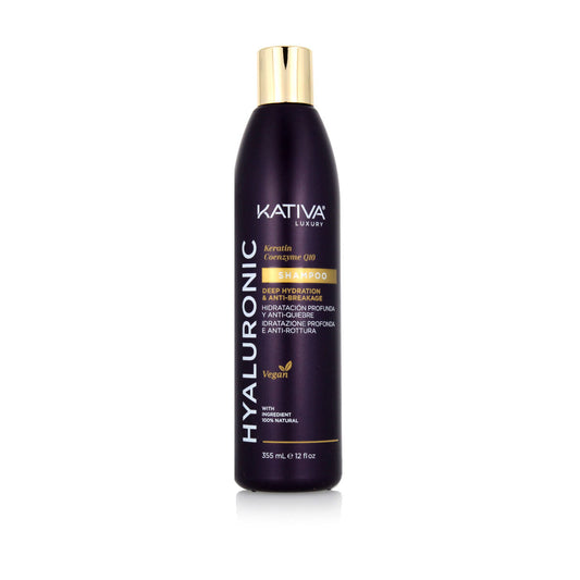 Moisturizing Shampoo Kativa Hyaluronic Keratin 355 ml