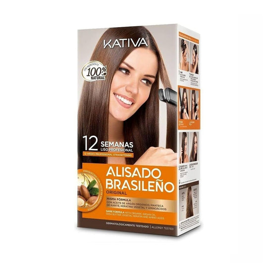 Brasilianisches Haarglätter-Set Kativa Alisado Brasileño