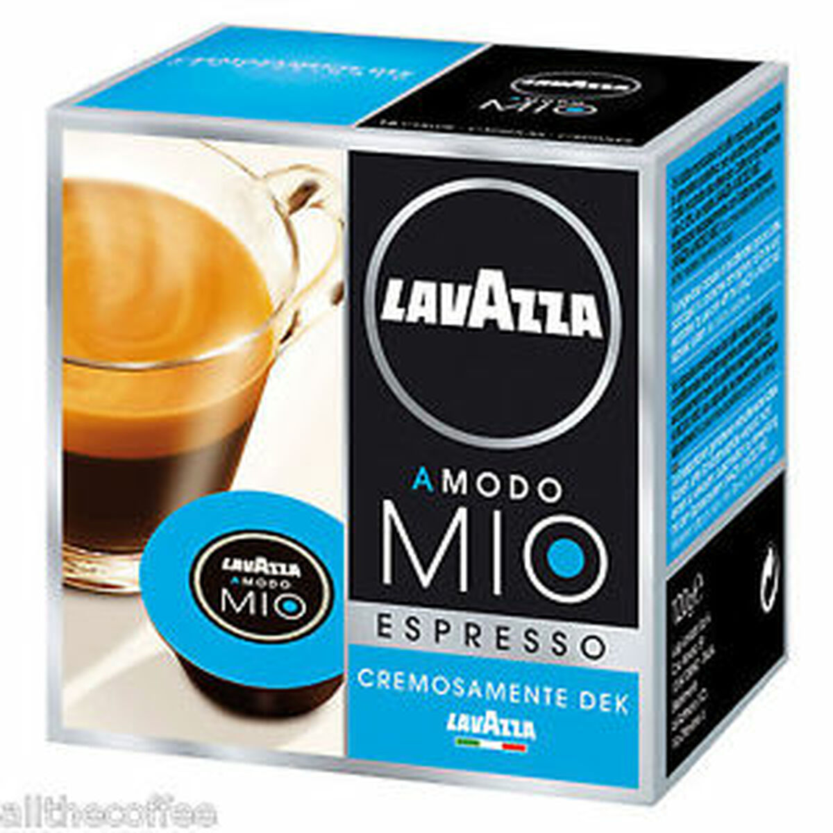 Coffee Capsules DEK CREMOSO (16 Units) Lavazza