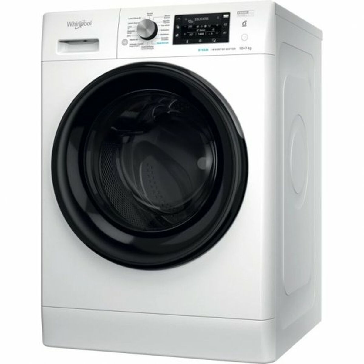 Washer - Dryer Whirlpool Corporation FFWDD1074269BVS 1400 rpm 10 kg 59,5 cm Whirlpool Corporation