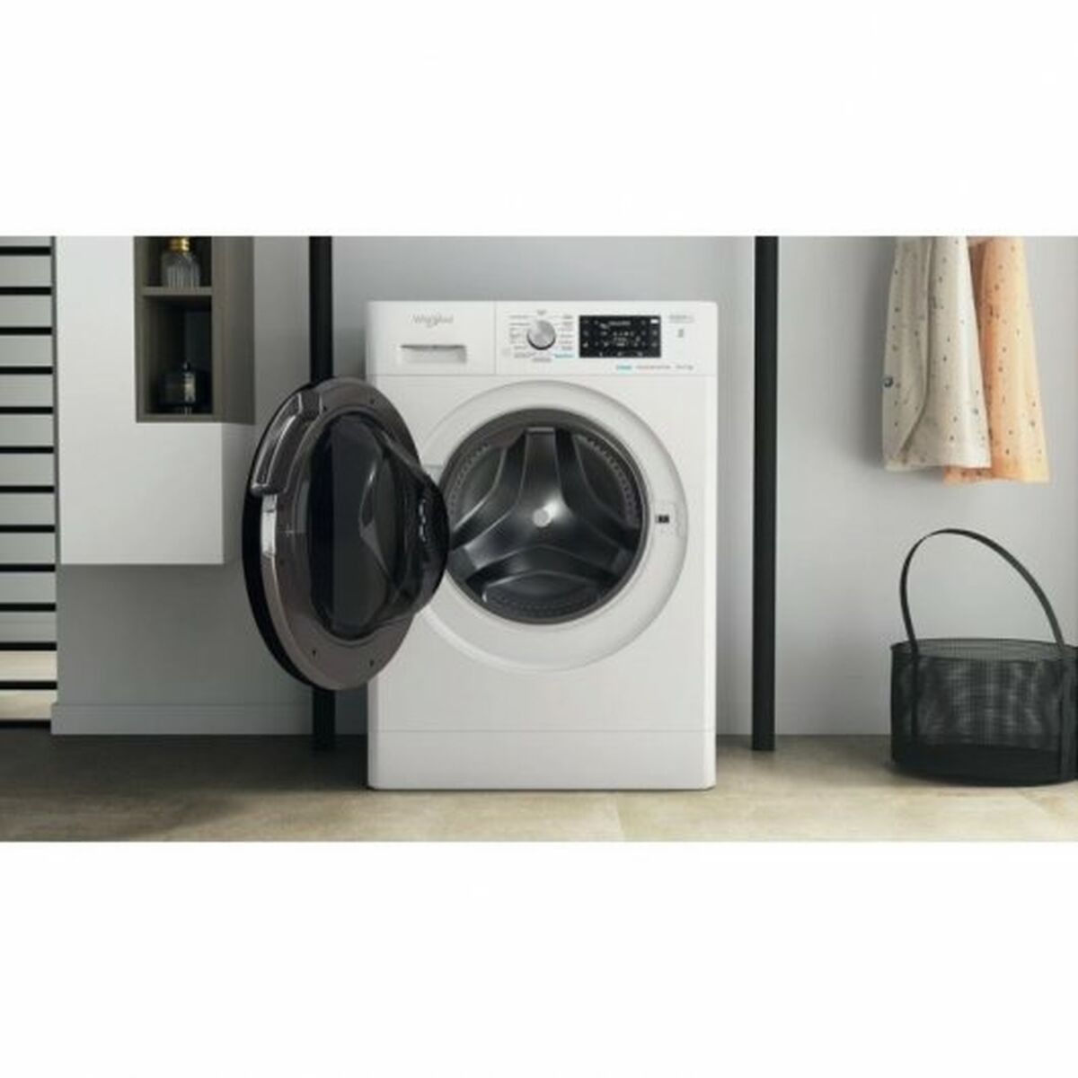 Washer - Dryer Whirlpool Corporation FFWDD1074269BVS 1400 rpm 10 kg 59,5 cm Whirlpool Corporation