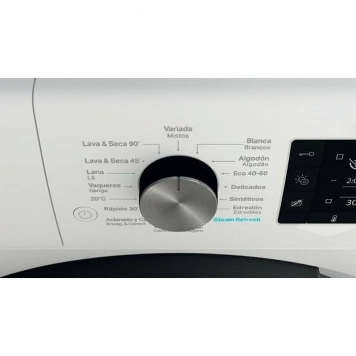 Washer - Dryer Whirlpool Corporation FFWDD1074269BVS 1400 rpm 10 kg 59,5 cm Whirlpool Corporation