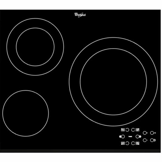 Glass-Ceramic Hob Whirlpool Corporation AKT807BF 58 cm 5600 W Whirlpool Corporation