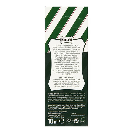 Aftershave Lotion Proraso Razor 10 ml Gel Proraso