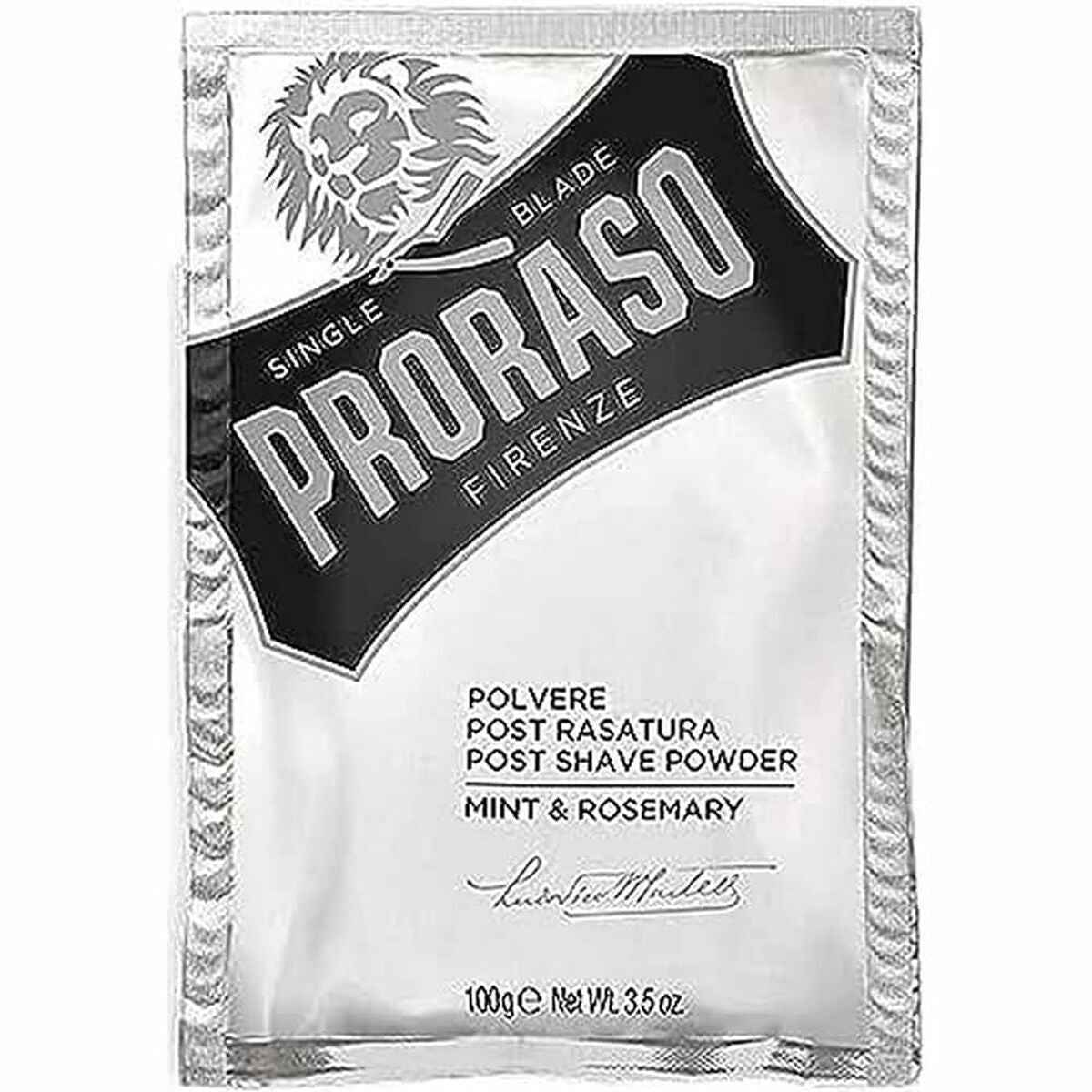 Perfumed talcum powder Proraso Rosemary Mint Proraso