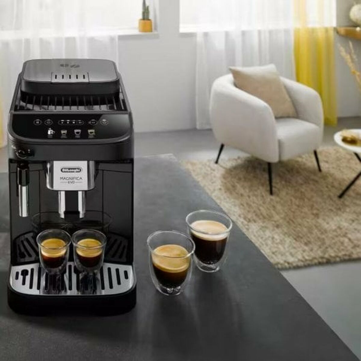 Superautomatic Coffee Maker DeLonghi Black DeLonghi