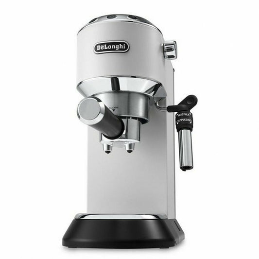 Express Manual Coffee Machine DeLonghi EC 685.W 1300 W White Black Silver 1300 W 15 bar 1,1 L DeLonghi