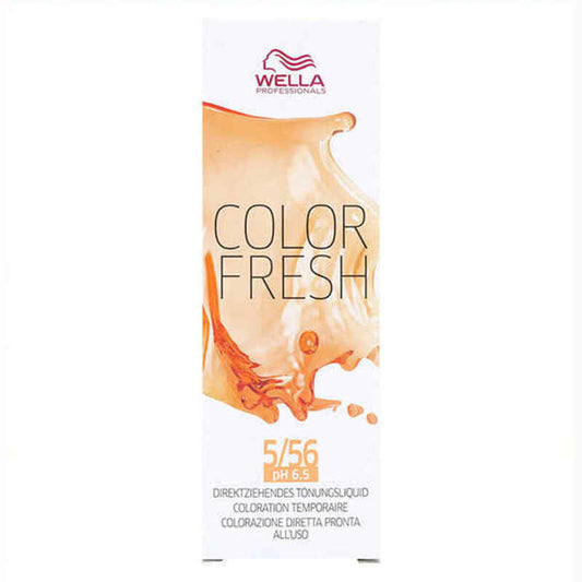 Semi-permanent Colourant Color Fresh Wella Nº 5.56 (75 ml) Wella