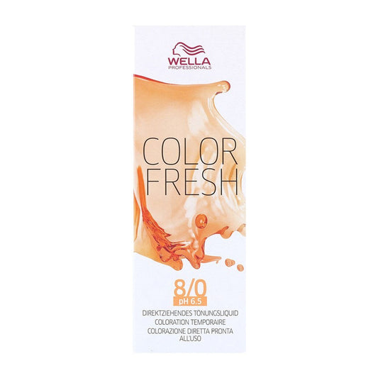 Semi-Permanent Tint Color Fresh Wella Color Fresh Nº 8/0 (75 ml) Wella