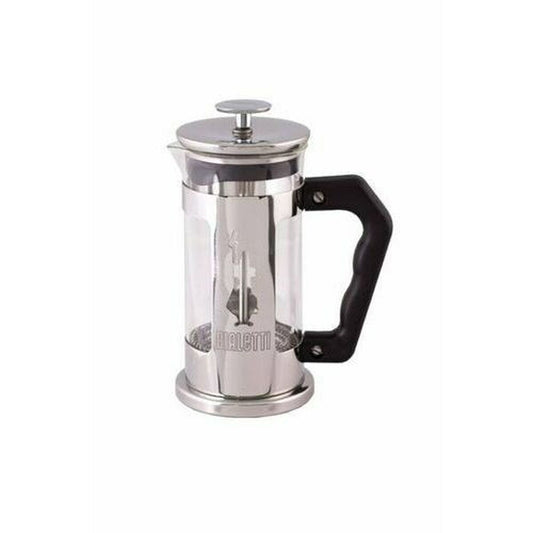 Italian Coffee Pot Bialetti Silver Glass Steel 350 ml Bialetti