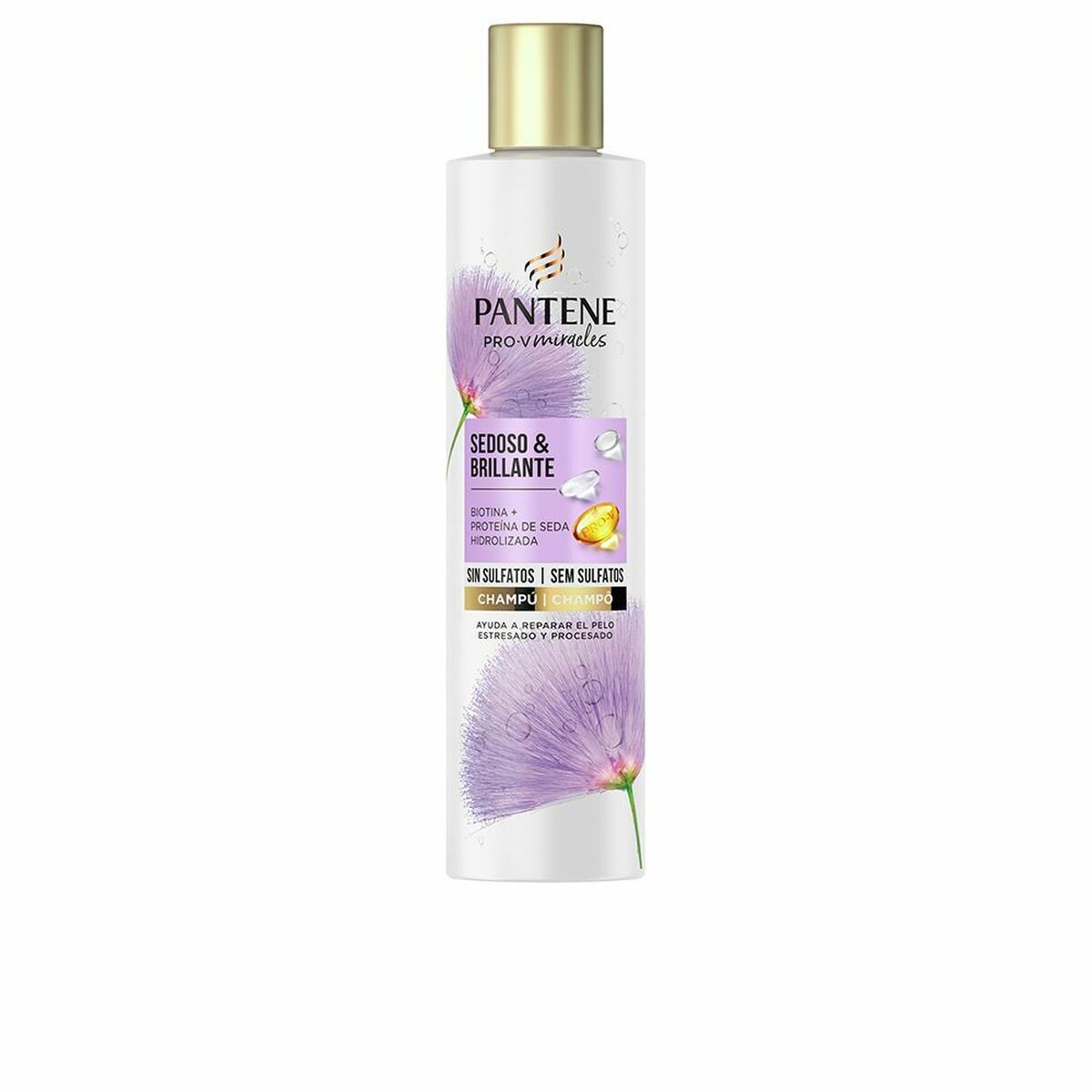 Shampoo Pantene Miracle Sedoso Brillante Silky finish 225 ml Pantene