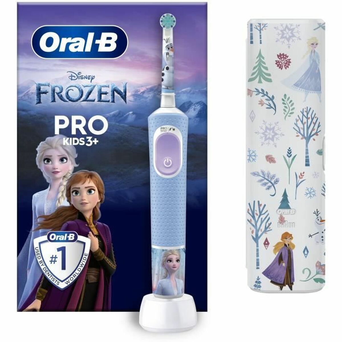 Electric Toothbrush Oral-B D100 KIDS Black Black/Grey Oral-B