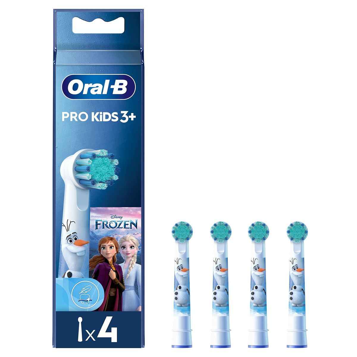 Replacement Head Oral-B EB10 4 FFS FROZEN II Blue/White 4 Units Oral-B