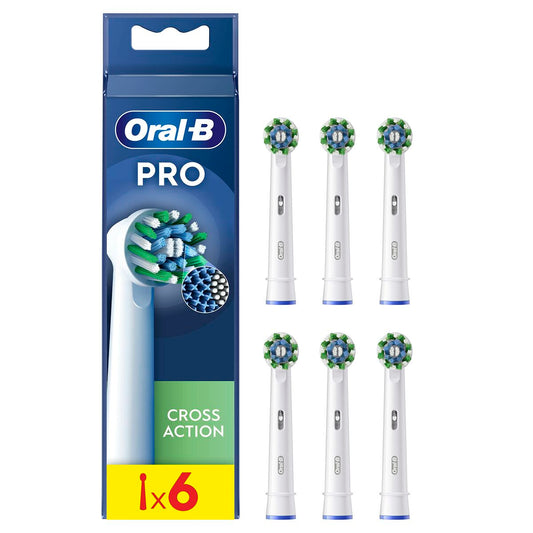 Replacement Head Oral-B Pro Cross Action 6 Units Oral-B