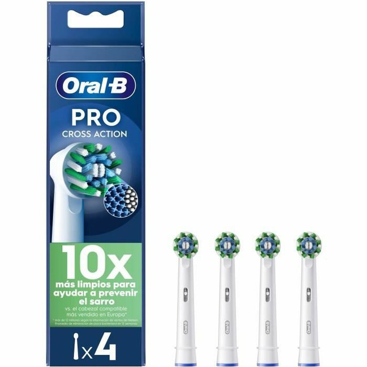 Spare for Electric Toothbrush Oral-B Pro Cross Action White Oral-B