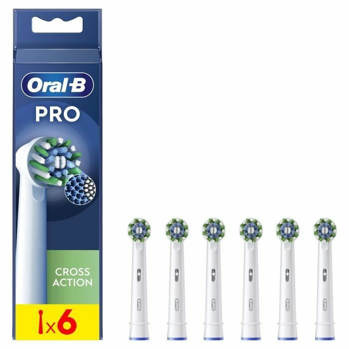 Replacement Head Oral-B 6 Units White Oral-B