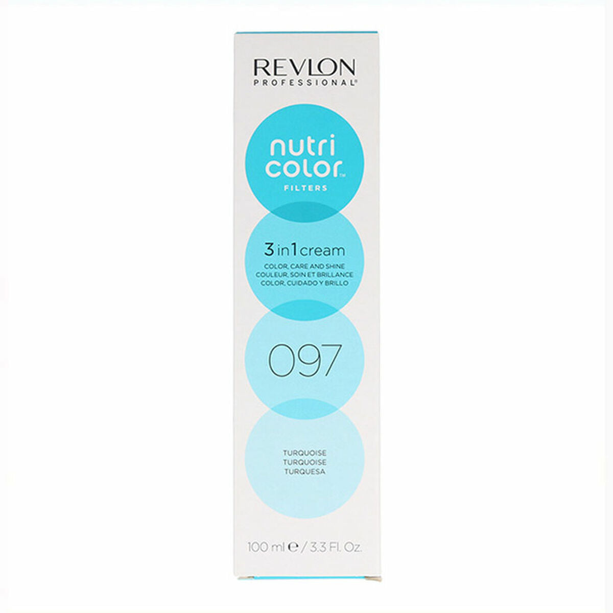 Permanent Dye Nutri Color Filters Revlon 097 Turquoise (100 ml) Revlon