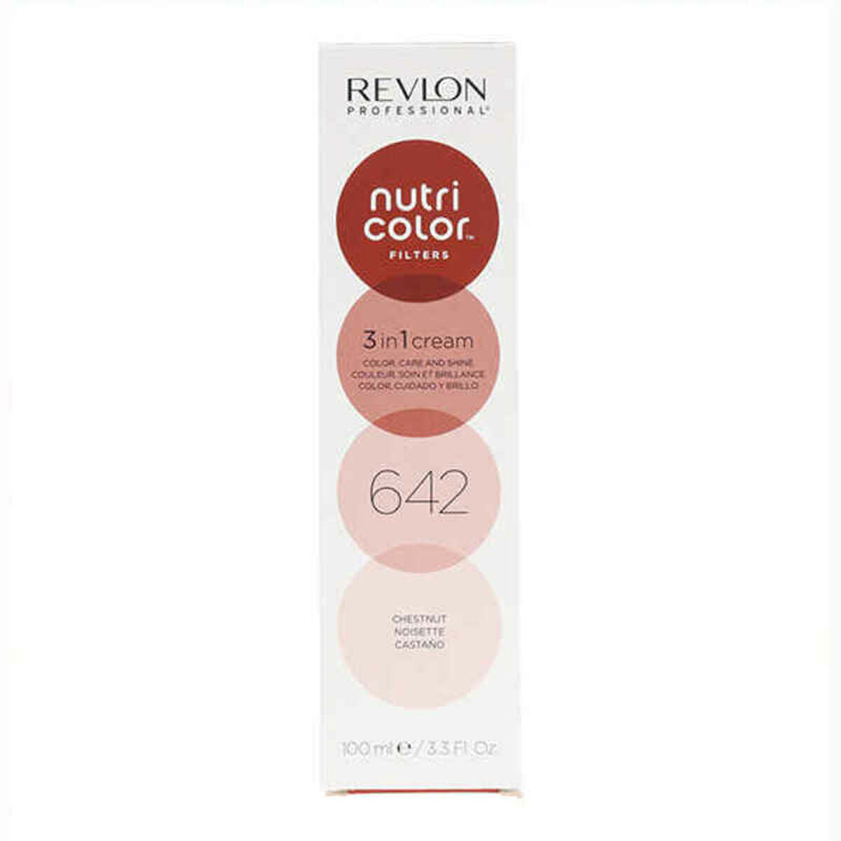 Permanent Dye Nutri Color Revlon 642 Brown (100 ml) Revlon