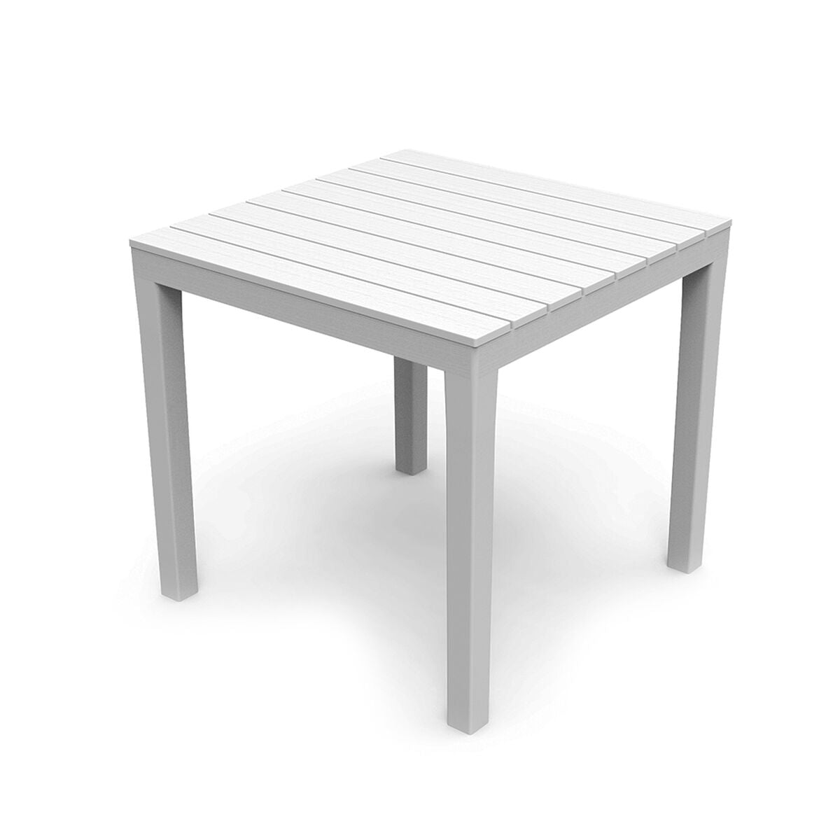 Dining Table IPAE Progarden Bali White 78 x 78 x 72 cm IPAE Progarden