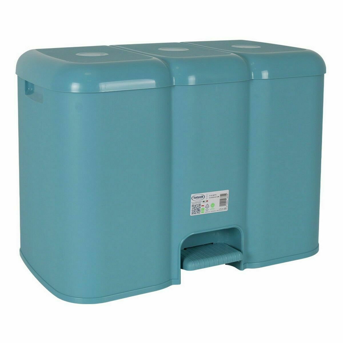 Waste bin Tontarelli Patty Blue (4 Units) Tontarelli