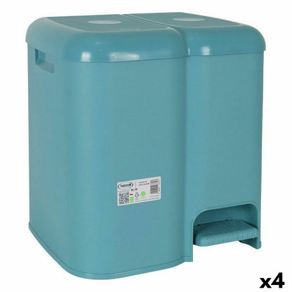 Waste bin Tontarelli Patty Blue (4 Units) Tontarelli