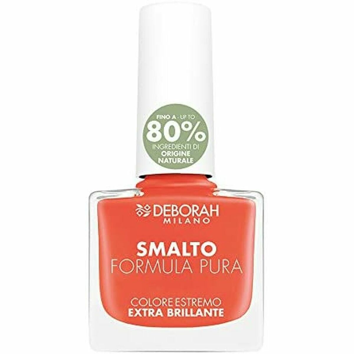 Nail polish Deborah Formula Pura Nº10 Orange (8 ml) Deborah