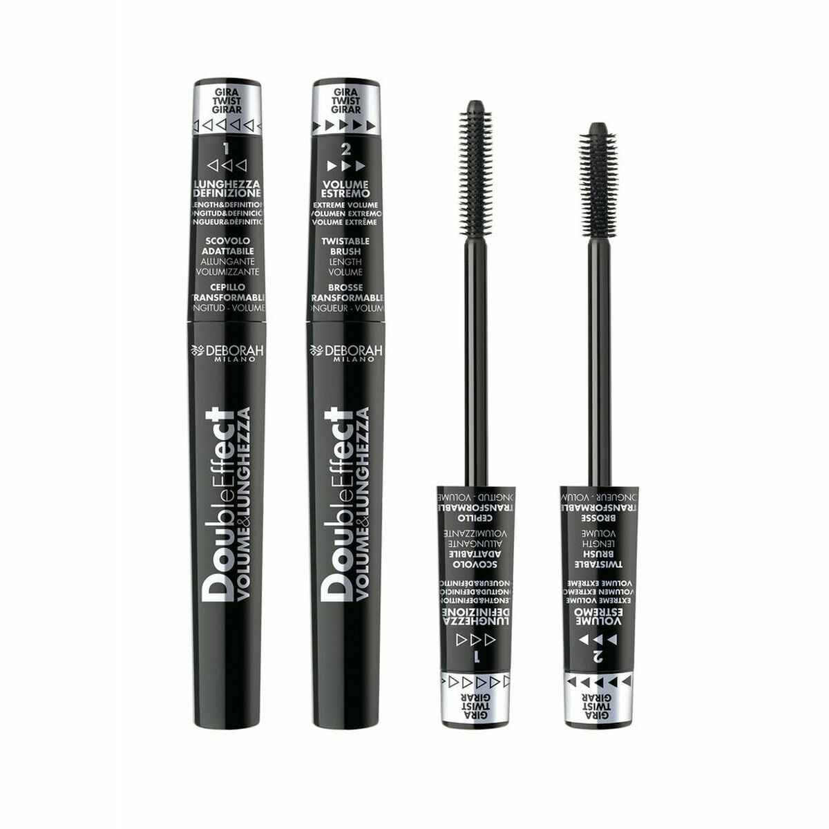 Mascara Double Effect Deborah 8009518283907 Deborah