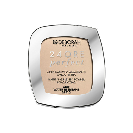 Compact Powders Deborah 24ore Perfect Nº 01 Light Beige Spf 15 Deborah