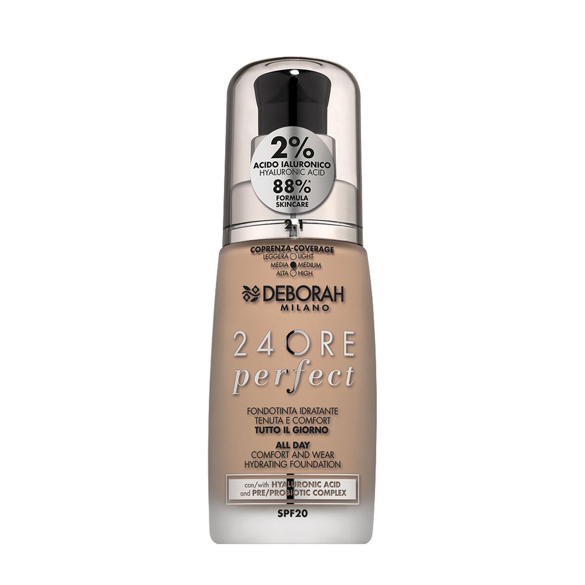 Crème Make-up Base Deborah 4ORE PERFECT Nº 2.1 Deborah