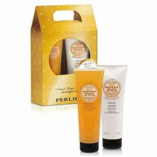 Unisex Cosmetic Set Perlier Honey (2 pcs) Perlier