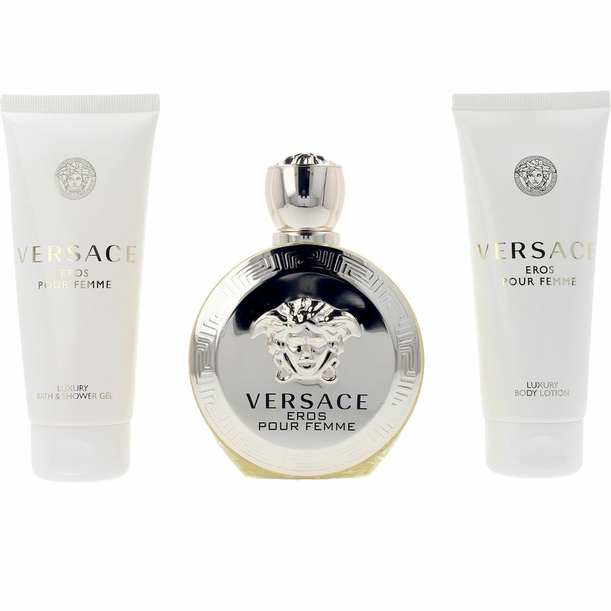 Women's Perfume Set Versace EROS POUR FEMME 4 Pieces