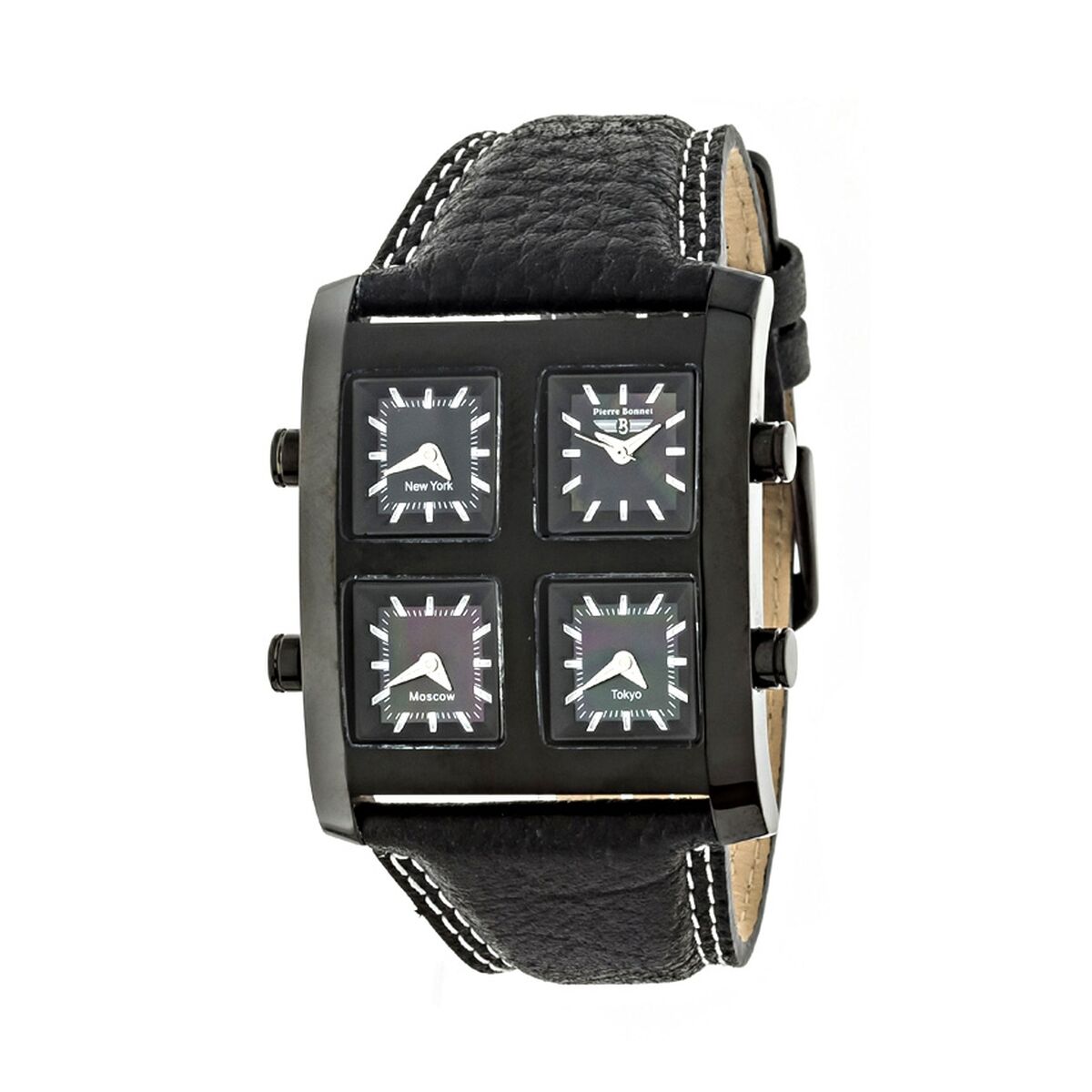 Men's Watch Pierre Bonnet 6146A Black (Ø 40 mm) Pierre Bonnet