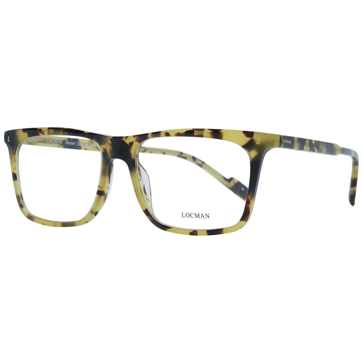 Unisex' Spectacle frame Locman LOCV032 53HNY Locman