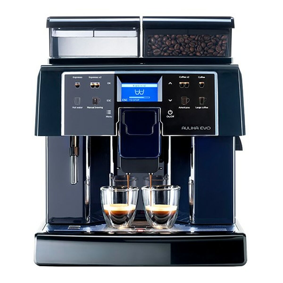 Superautomatic Coffee Maker Eldom Aulika EVO Blue Black Black/Blue 1400 W 2 Cups Eldom