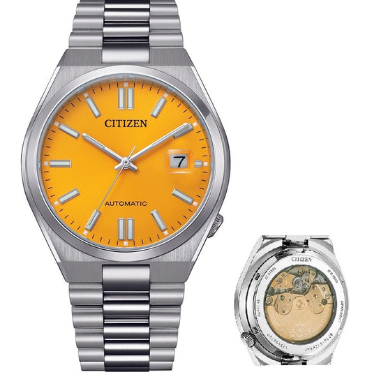 Men's Watch Citizen NJ0150-81Z Orange Silver (Ø 40 mm) Citizen