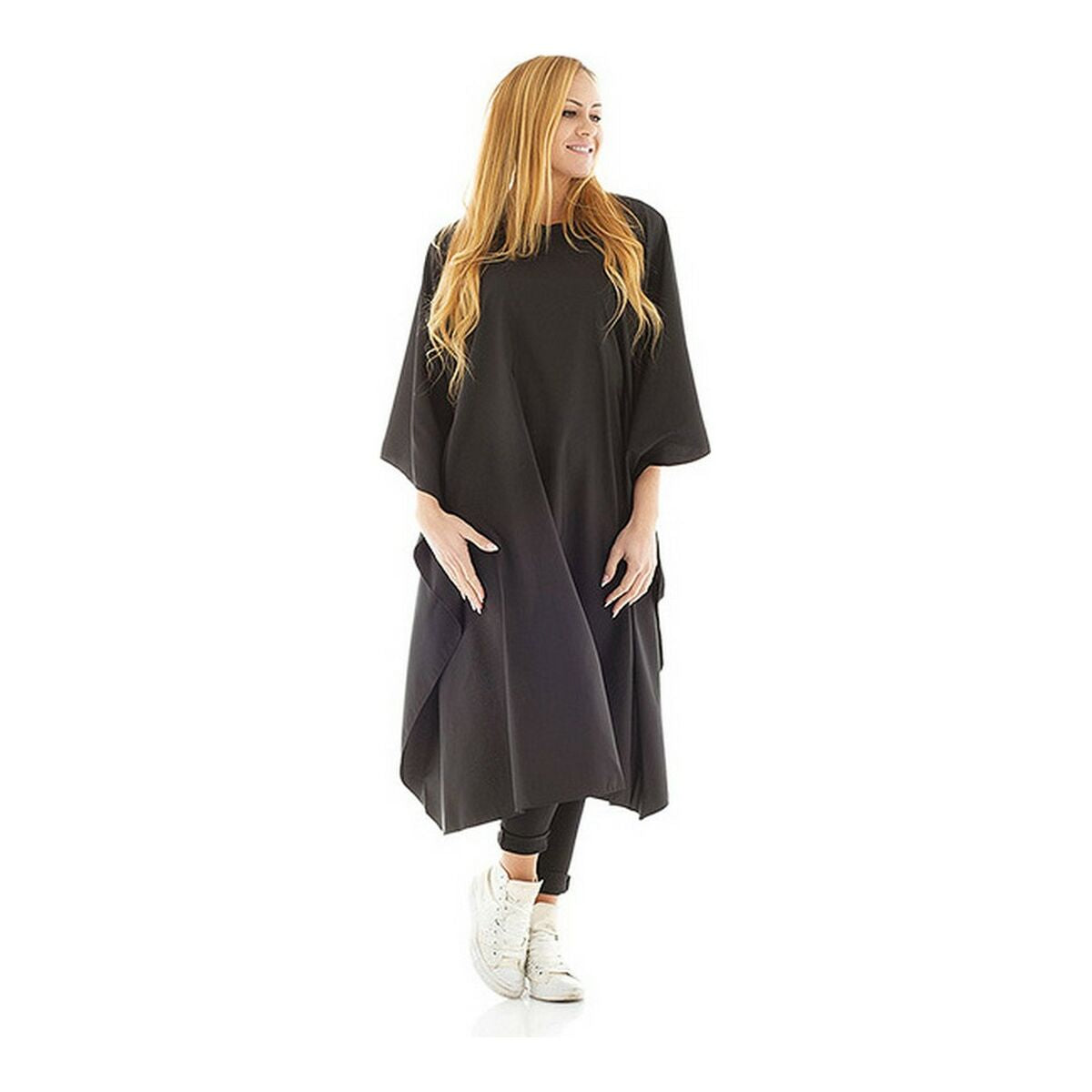 Hairdressing Cape Xanitalia Pro Capa con botones (130 x 150 cm) Xanitalia