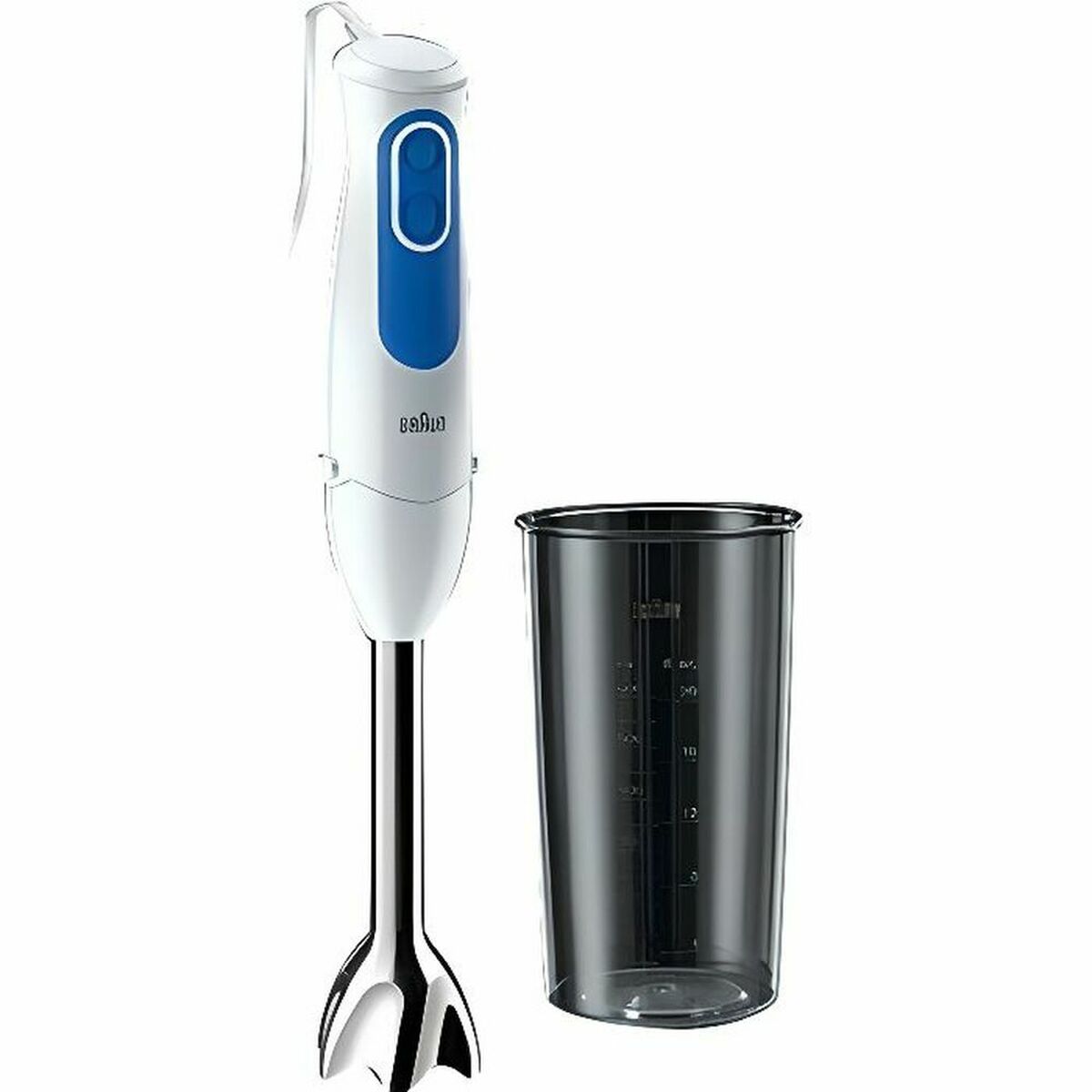 Hand-held Blender Braun MQ 3000 WH 600 ml Blue/White 700 W Braun