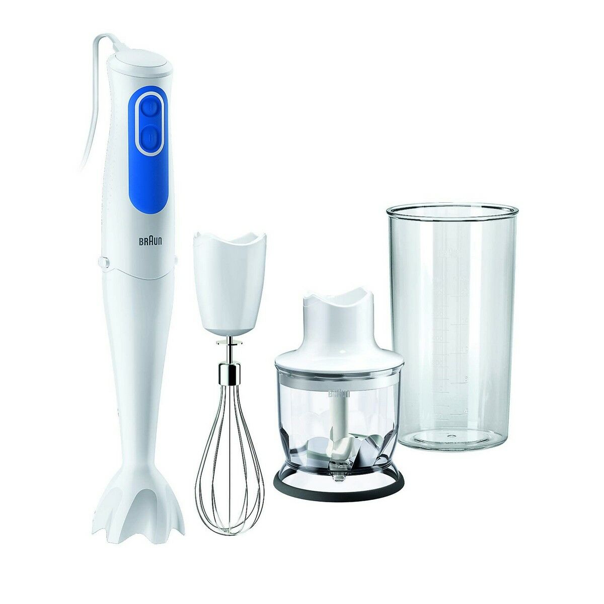 Hand-held Blender Braun MQ3025 700 W White White/Blue Blue/White 700 W Braun