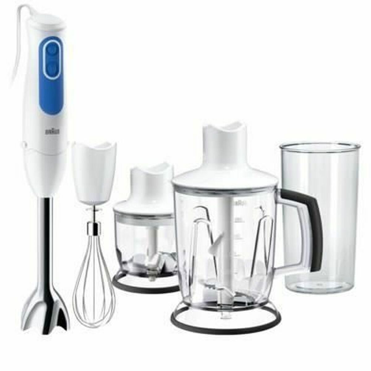 Hand-held Blender Braun MQ3045WH 700 W White White/Blue Blue/White 700 W Braun