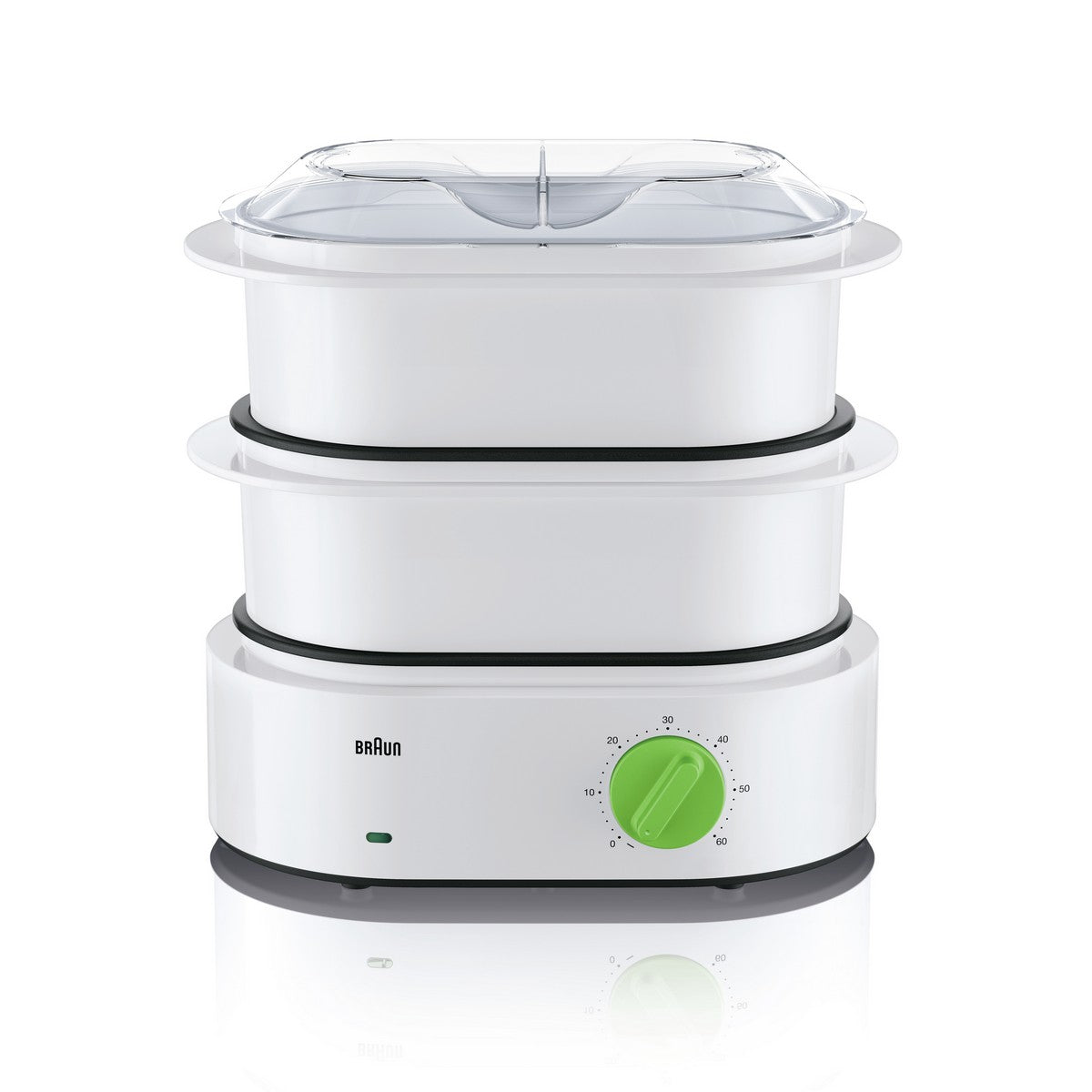 Food Steamer Braun FS 3000 850 W White/Green White Polycarbonate 850 W Braun