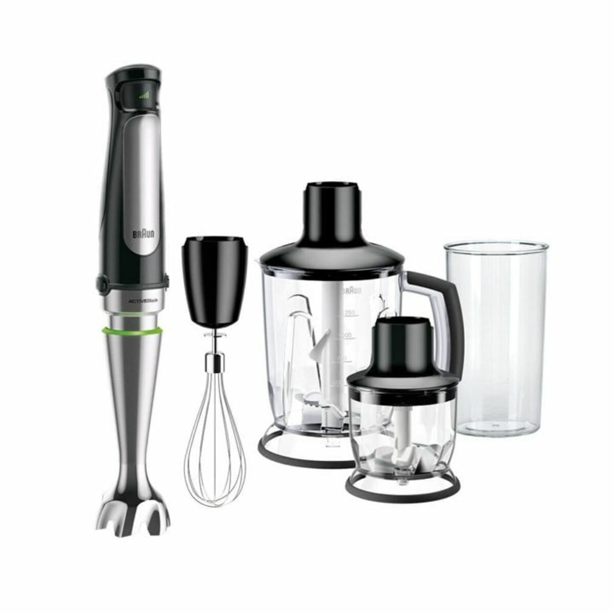 Hand-held Blender Braun MQ 7045X 1000W Black 1000 W Braun