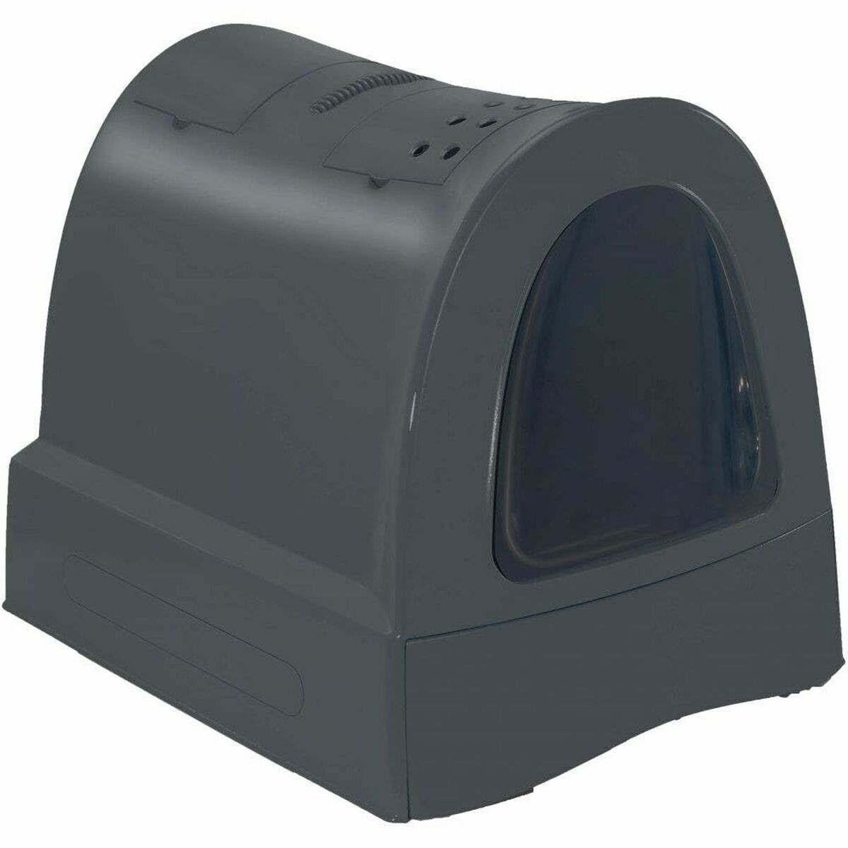 Cat Litter Box IMAC Black 40 x 42,5 x 56 cm IMAC