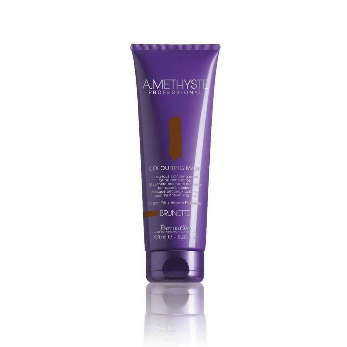 Semi-permanent Colourant Farmavita Amethyste Colouring Mask Brown (250 ml) Farmavita