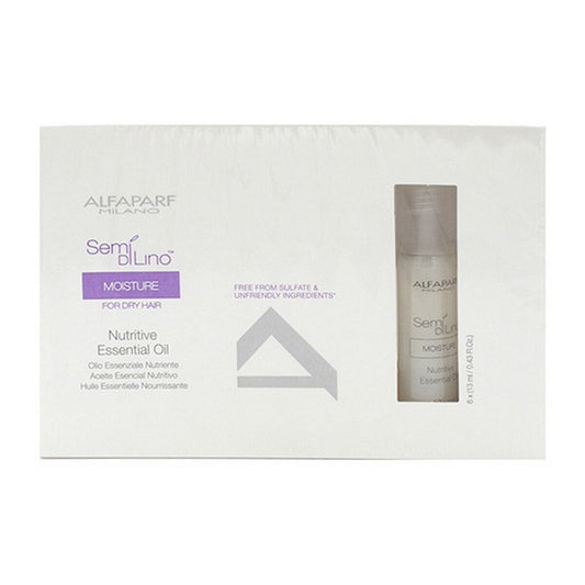 Moisturising Oil Alfaparf Milano Semi Di Lino (6 x 13 ml) Alfaparf Milano