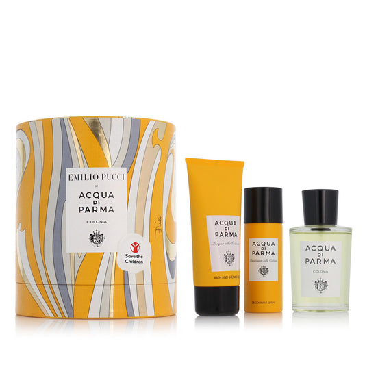 Unisex' Perfume Set Acqua Di Parma Colonia EDC 3 Pieces