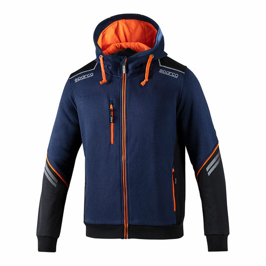 Men’s Hoodie Sparco Tech Ndis Navy Blue Sparco