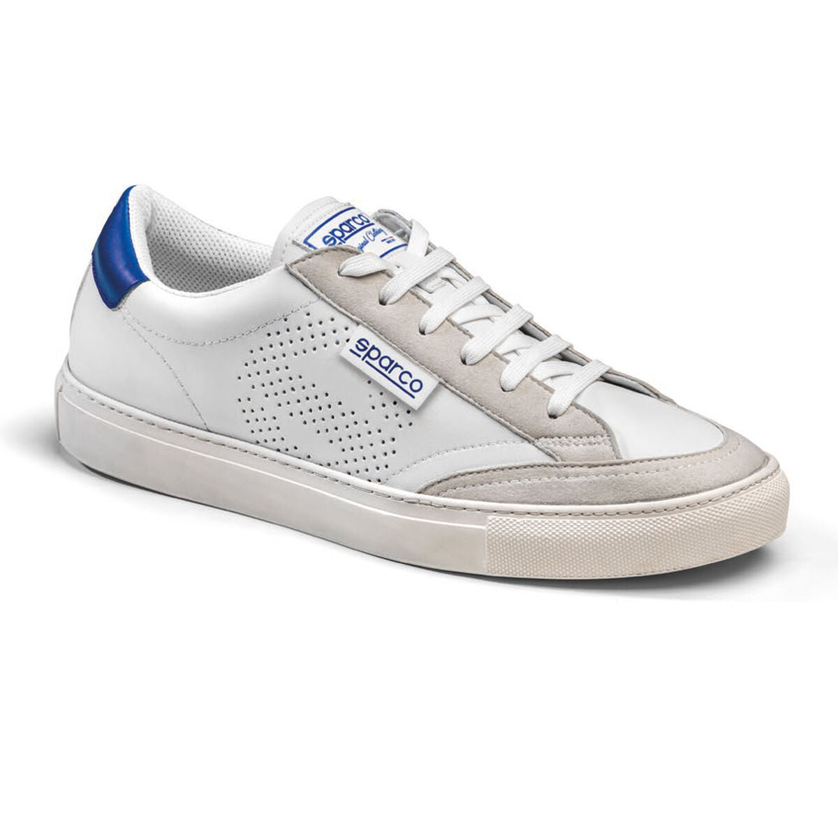 Men’s Casual Trainers Sparco S-Time Blue White Sparco