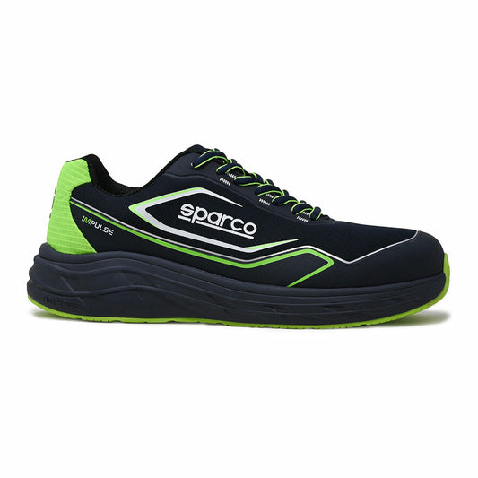 Safety shoes Sparco Willen Impulse Blue Green fluoride Sparco